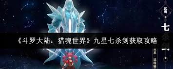 斗罗大陆猎魂世界中如何高效获取稀有九星七杀剑的详细方法与步骤解析