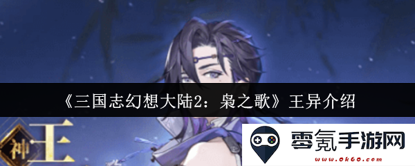 《三国志幻想大陆2:枭之歌》中王异角色详解与背景故事介绍