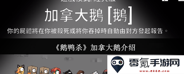 《鹅鸭杀》全面解析:加拿大鹅的特点与游戏中的角色介绍