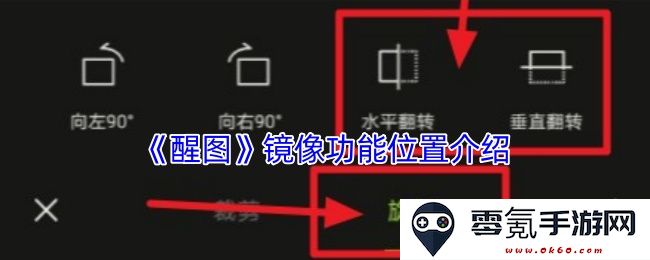 《醒图》镜像功能的具体位置及使用方法详细介绍