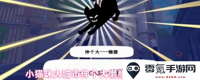 小猫咪如何在大城市中优雅地伸展小懒腰的动作技巧分享