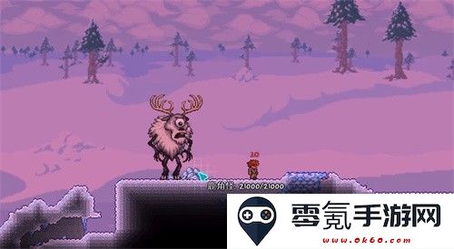 《泰拉瑞亚》鹿角怪召唤方法