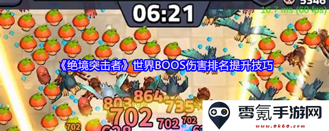 《绝境突击者》提升世界BOOS伤害排名的策略与技巧分享