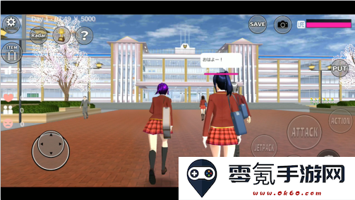 樱花校园模拟器1.39.77高马尾版